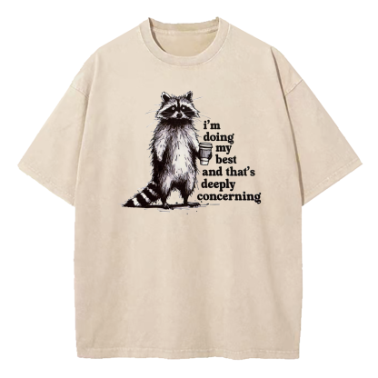 I’m Doing My Best Washed T-Shirt