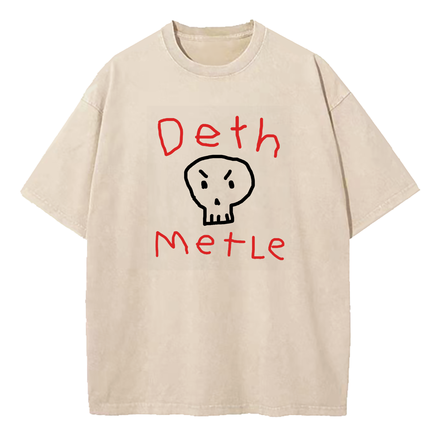 Death Metal Washed T-Shirt