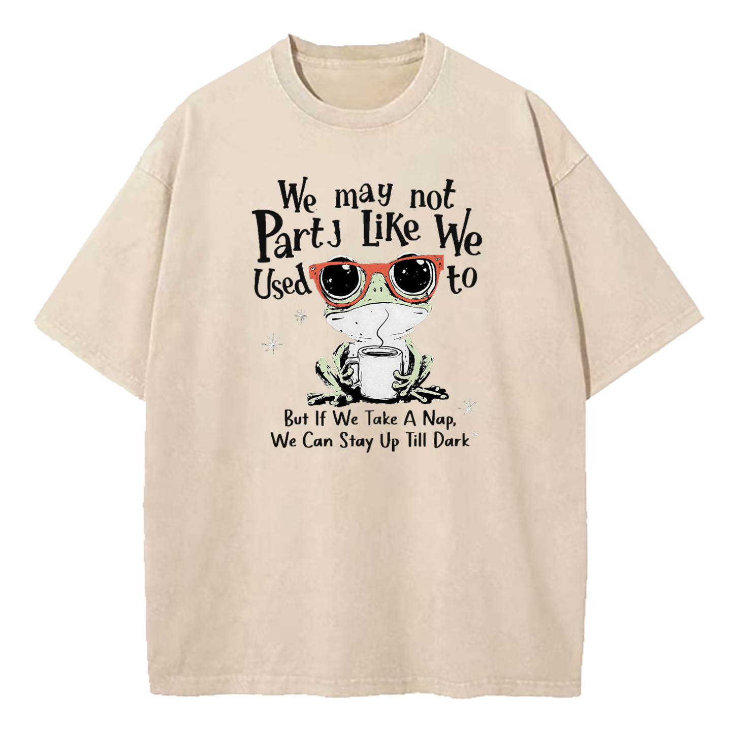 Funny Quote Nap Lover Washed T-Shirt