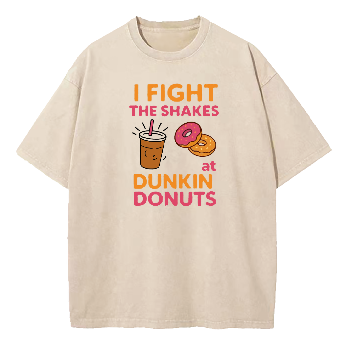 I Fight the Shakes Washed T-Shirt