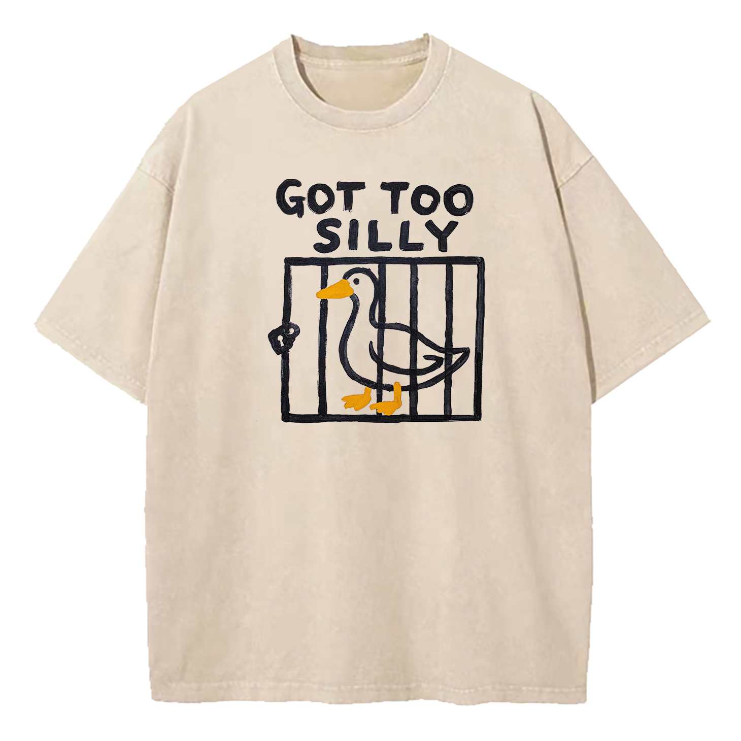 Got Too Silly Washed T-Shirt