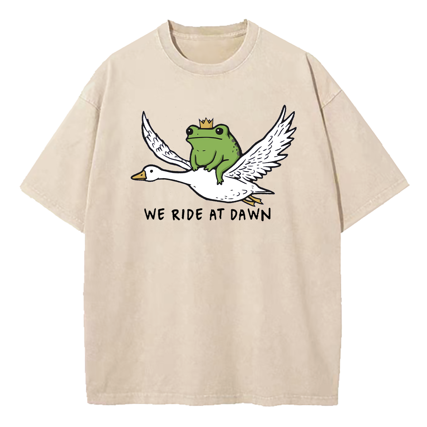 We Ride At Dawn Washed T-Shirt