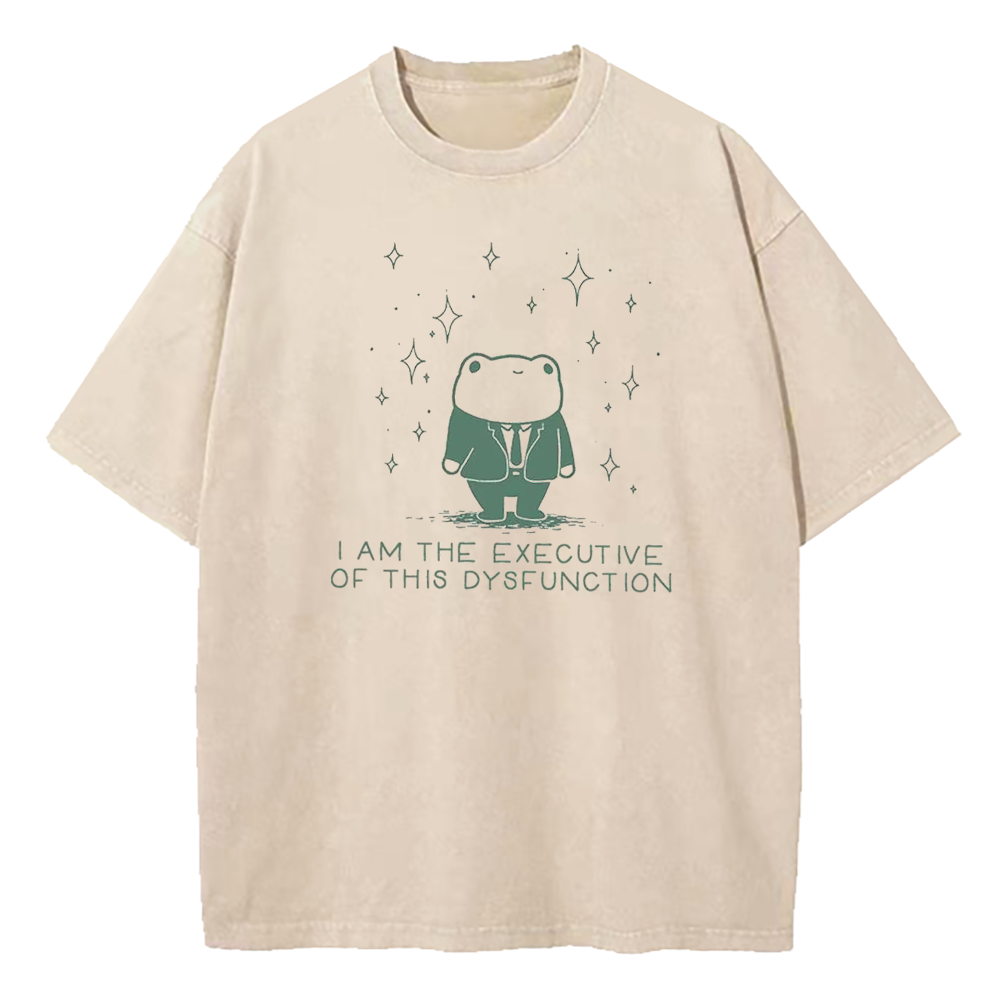 I Am The Executive Of This Dysfunction Washed T-Shirt