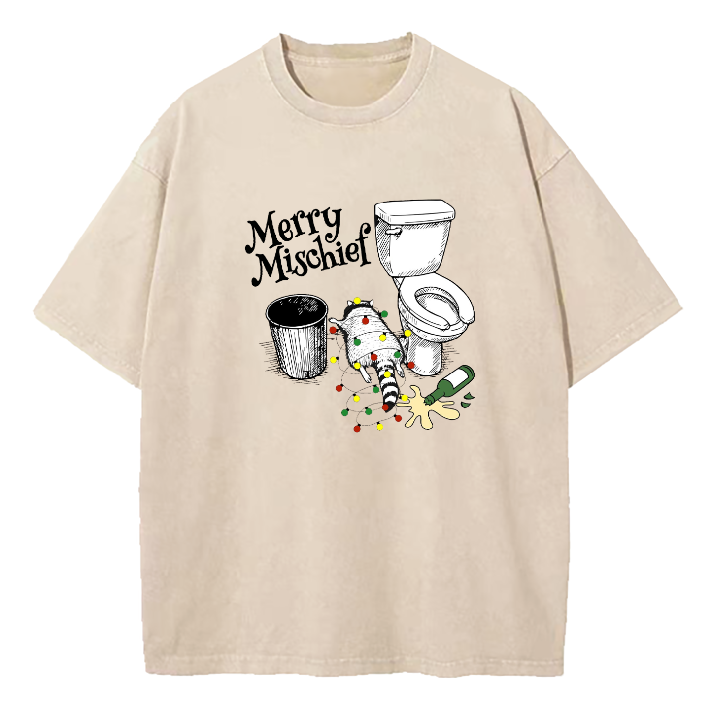 Merry Mischief Washed T-Shirt