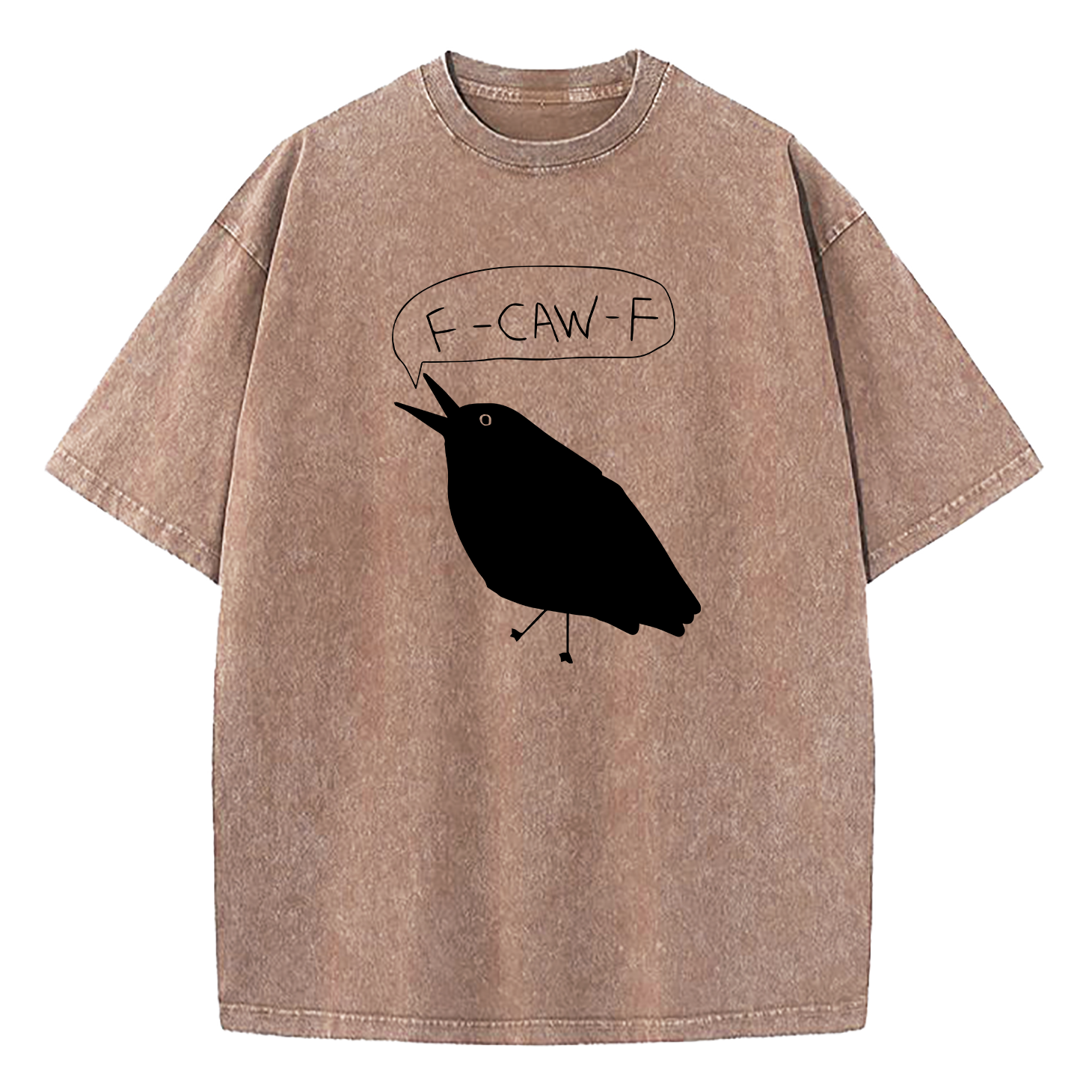 F-Caw-F Crow Washed T-Shirt
