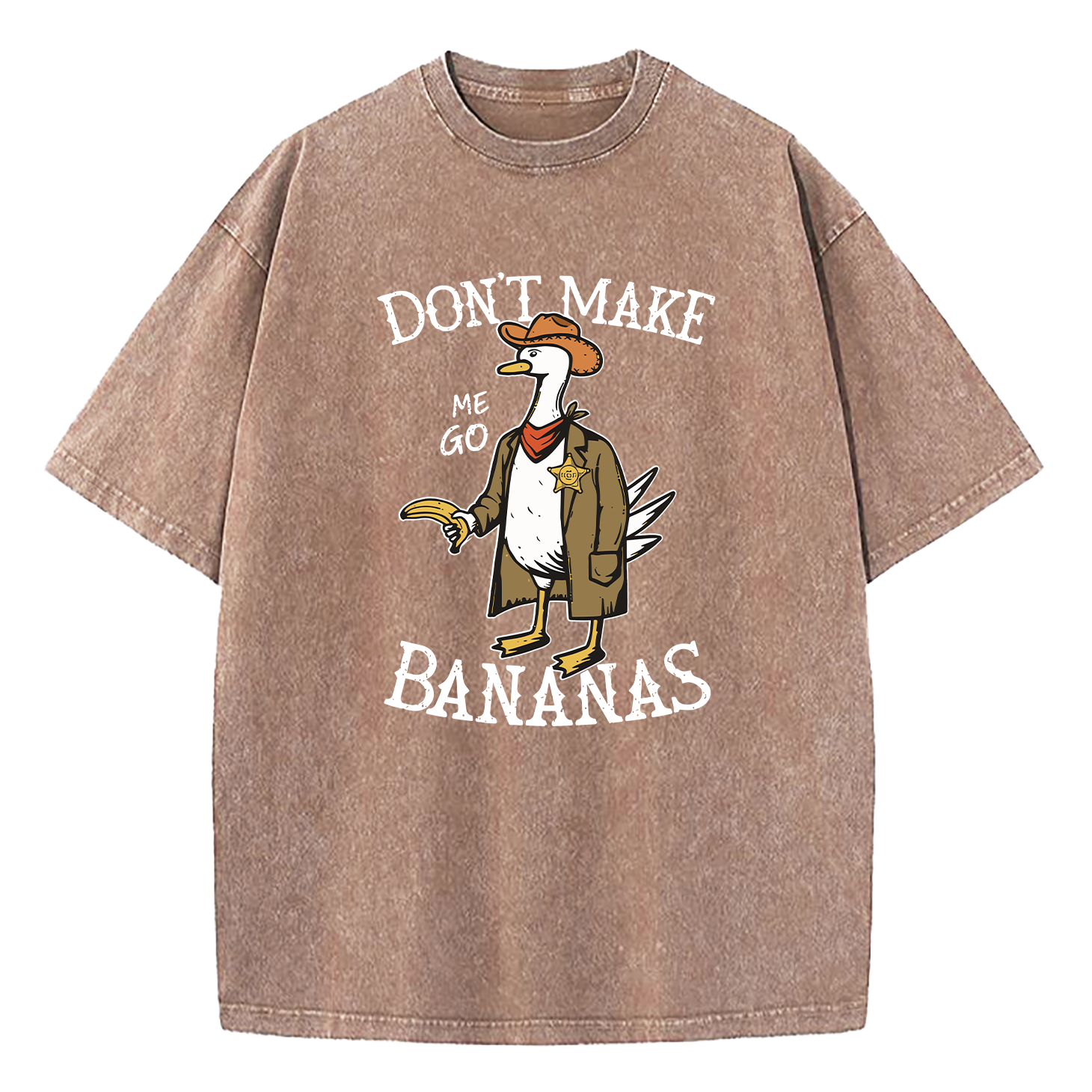 Don't Make Me Go Bananas Washed T-Shirt