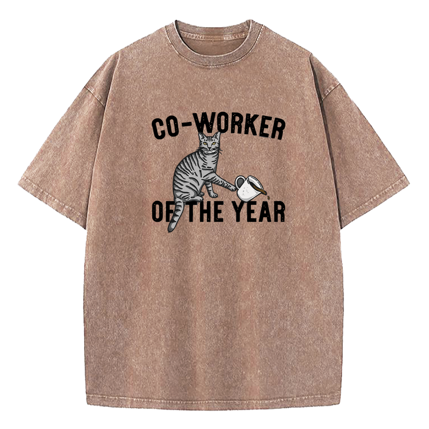 Co-Worker Of The Year Washed T-Shirt