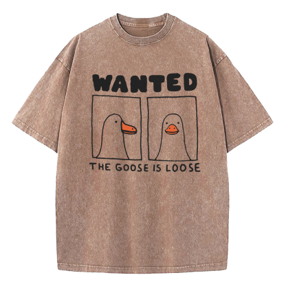 Goose Is Loose Washed T-Shirt