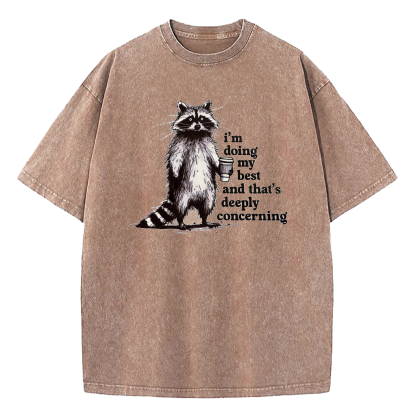 I’m Doing My Best Washed T-Shirt