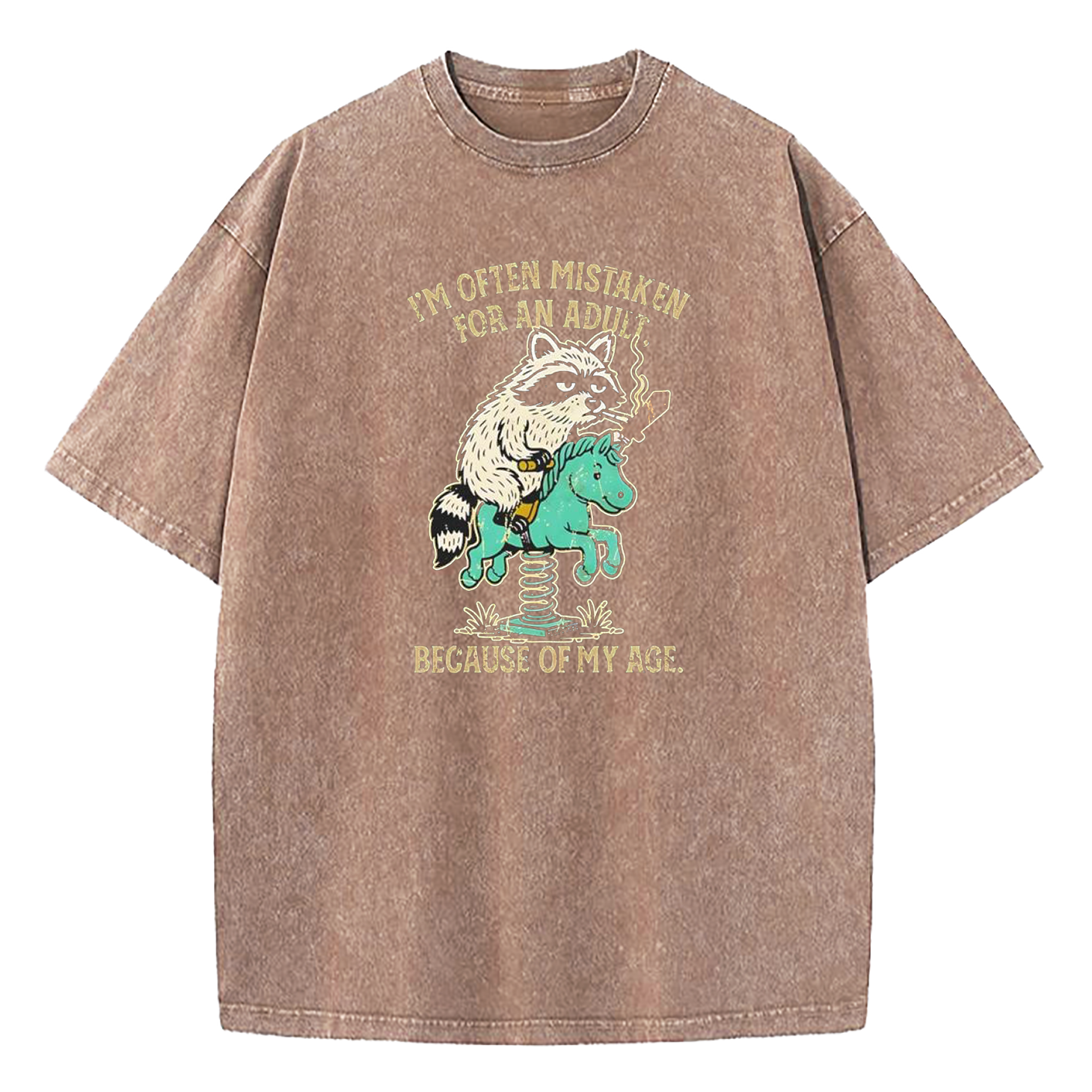 I'm Often Mistaken For An Adult Because Of My Age Washed T-Shirt