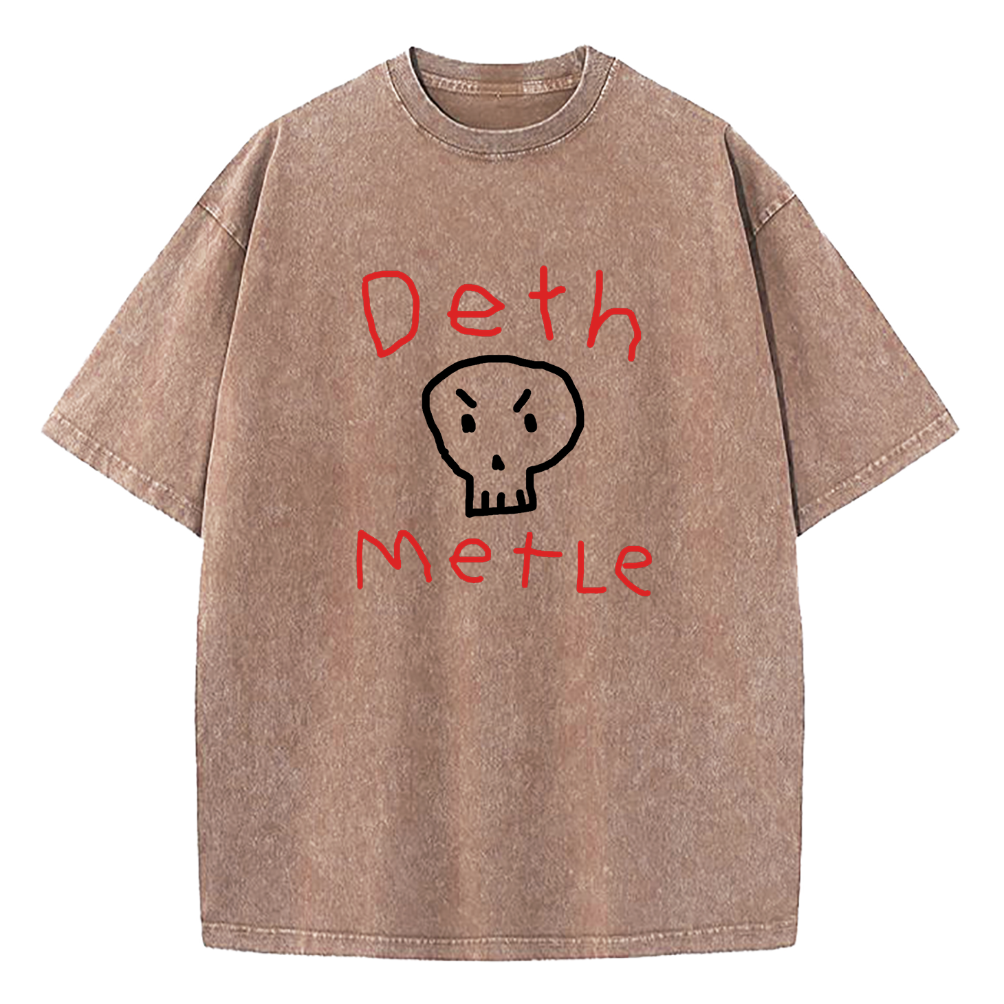 Death Metal Washed T-Shirt