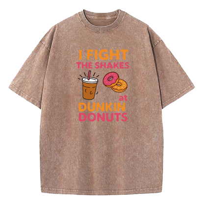 I Fight the Shakes Washed T-Shirt