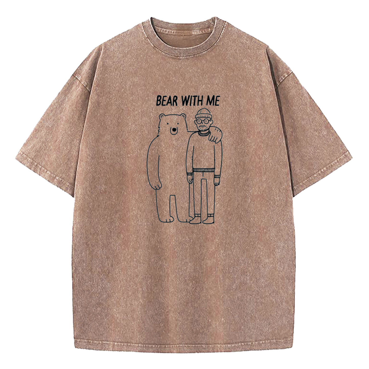 Bear With Me Washed T-Shirt
