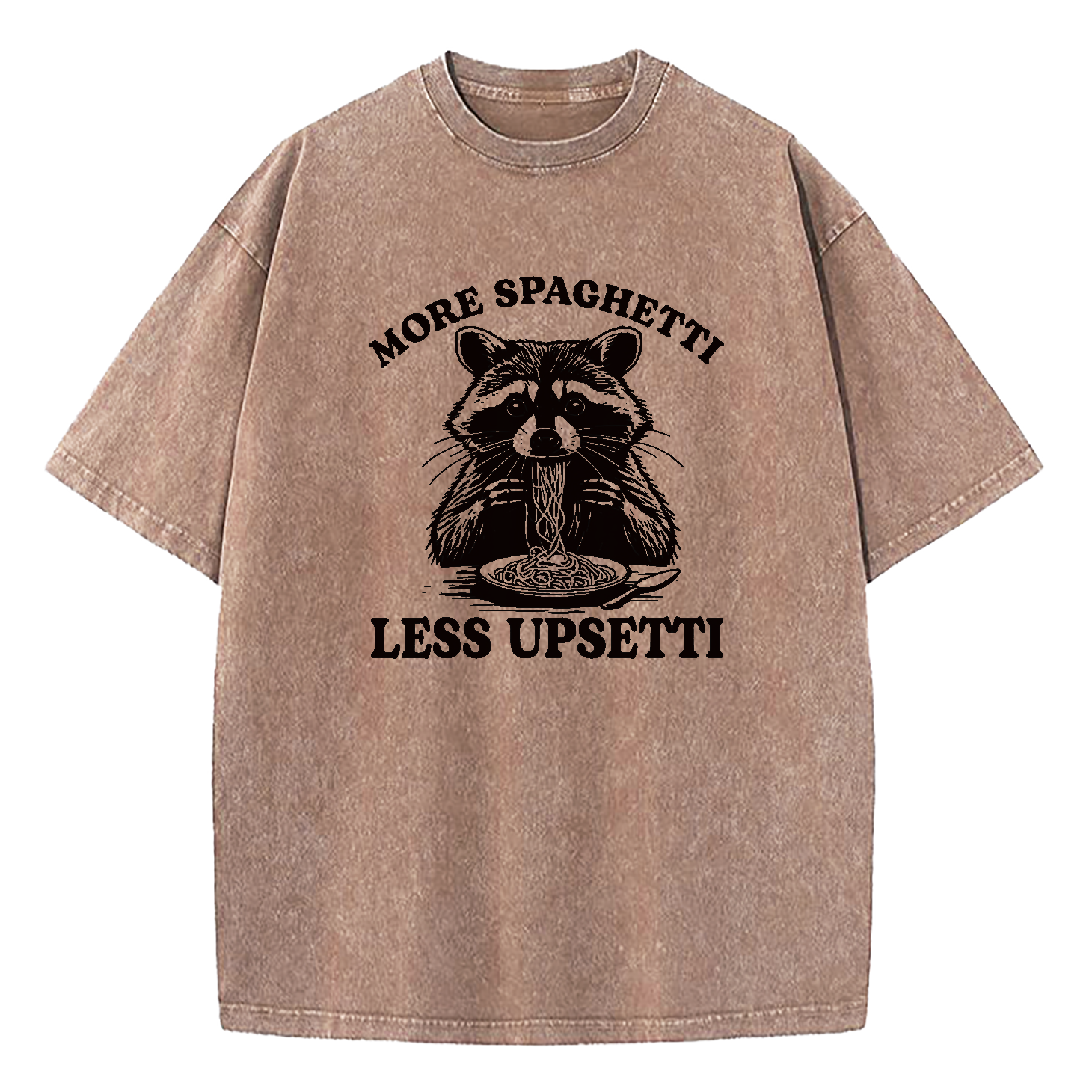 More Spaghetti Less Upsetti Washed T-Shirt