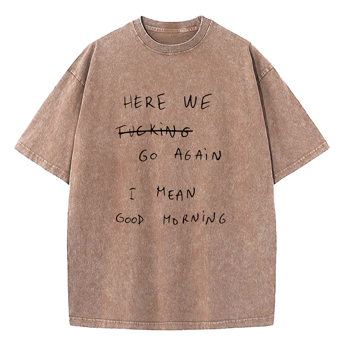 Here We Fuking Go Again... I Mean, Good Morning