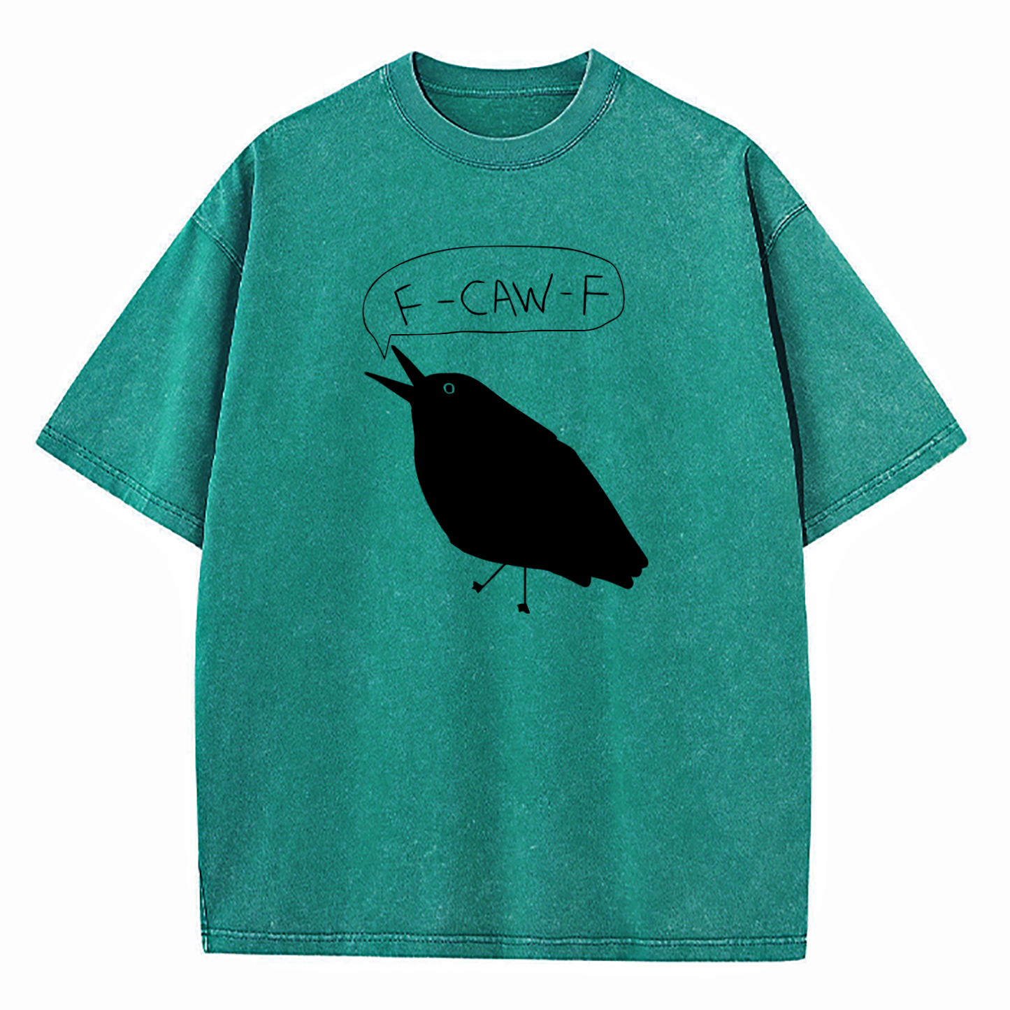 F-Caw-F Crow Washed T-Shirt