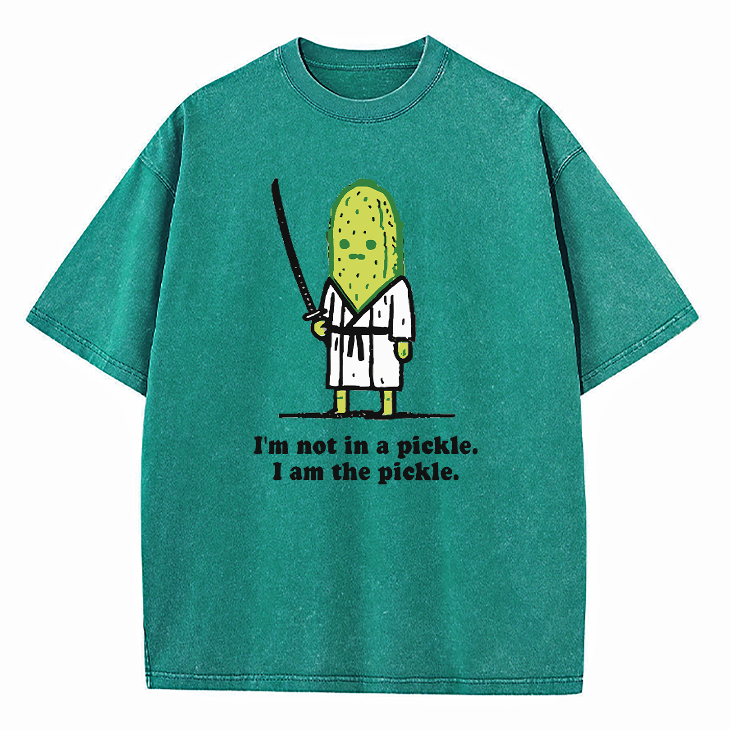 I’m Not In A Pickle I Am The Pickle Washed T-Shirt