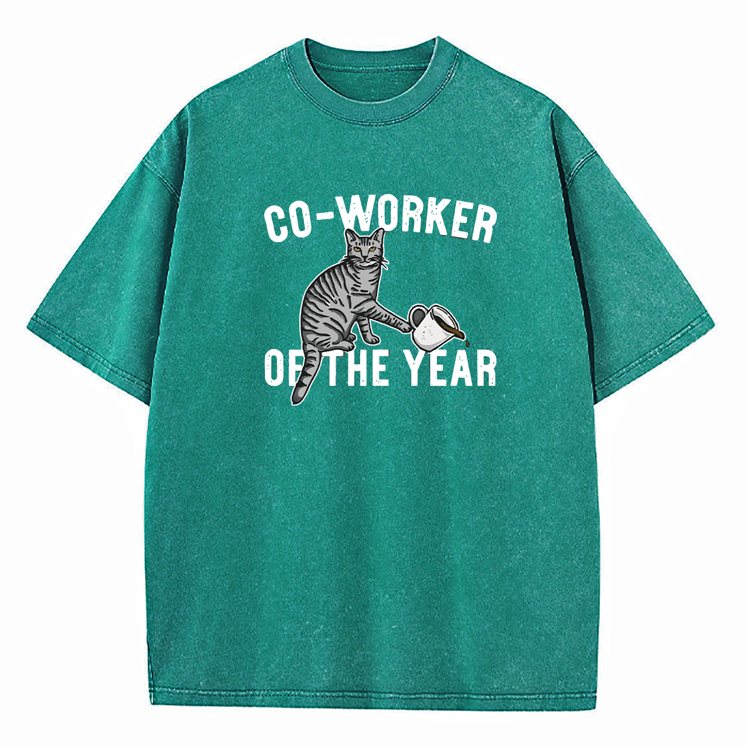 Co-Worker Of The Year Washed T-Shirt