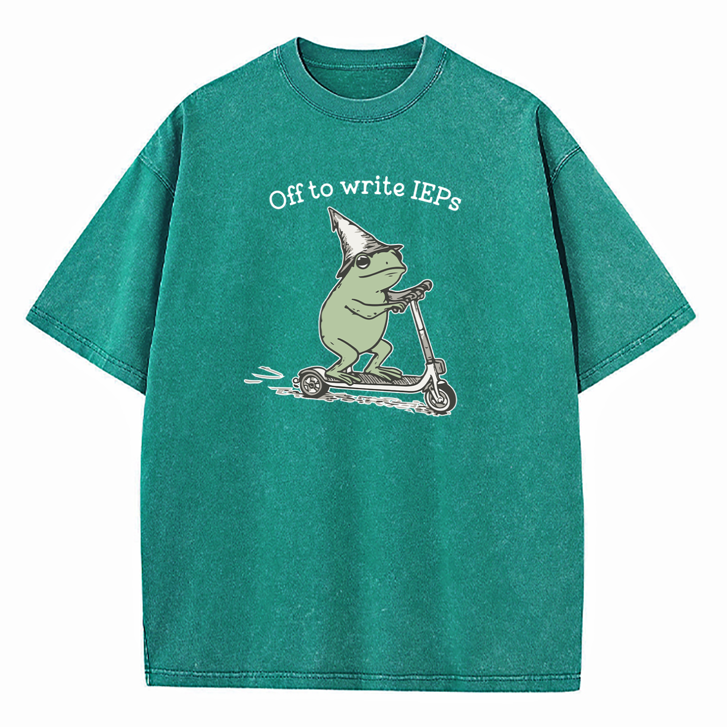 Off To Write IEPs Washed T-Shirt