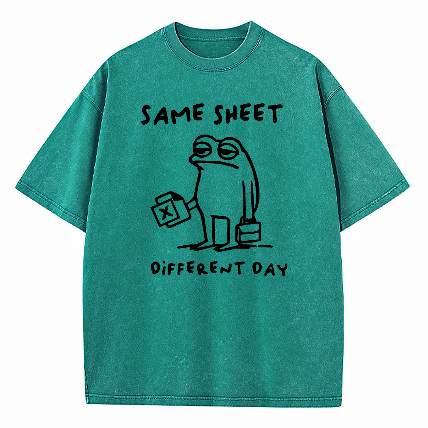 Same Sheet Different Day Washed T-Shirt