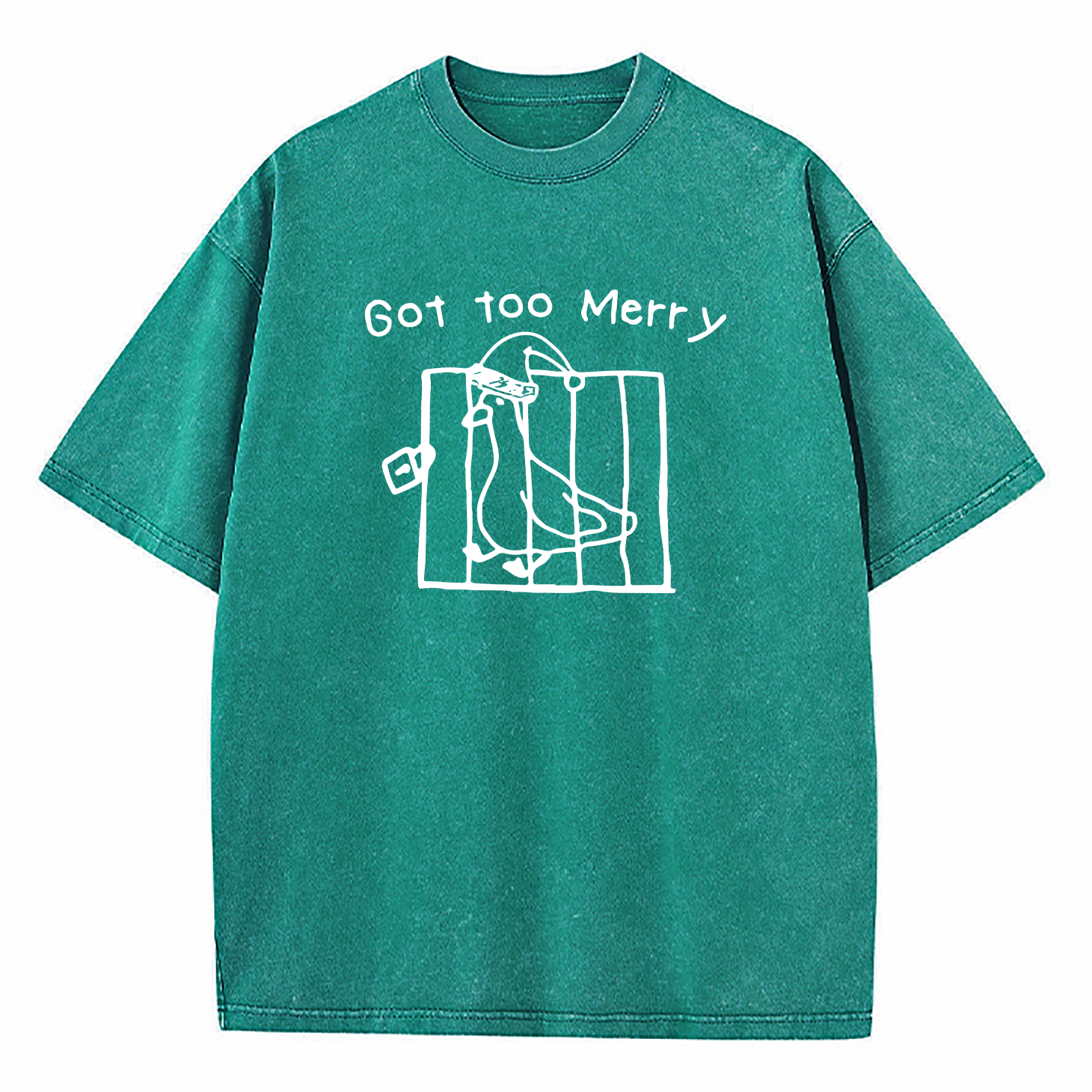 Got Too Merry Washed T-Shirt
