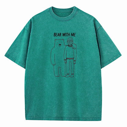 Bear With Me Washed T-Shirt