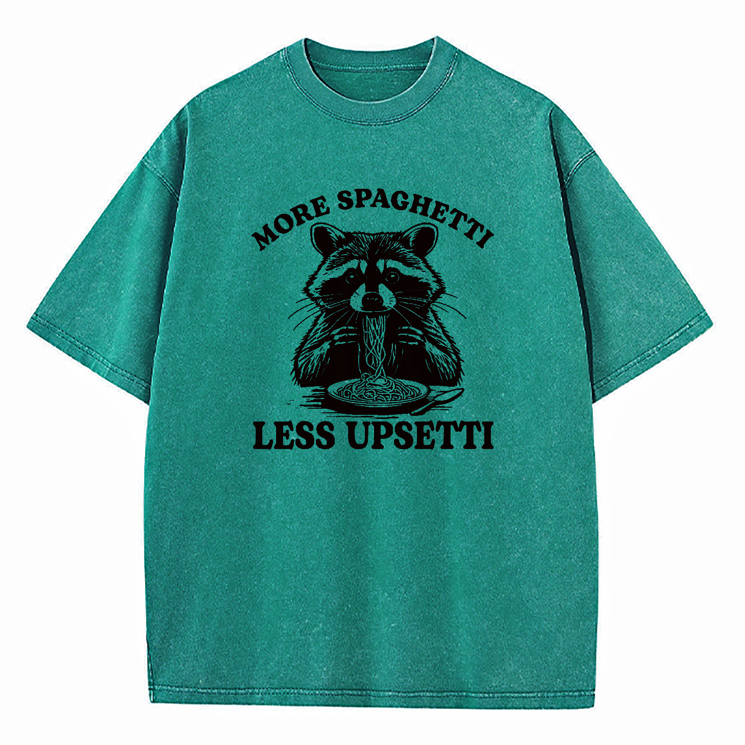 More Spaghetti Less Upsetti Washed T-Shirt
