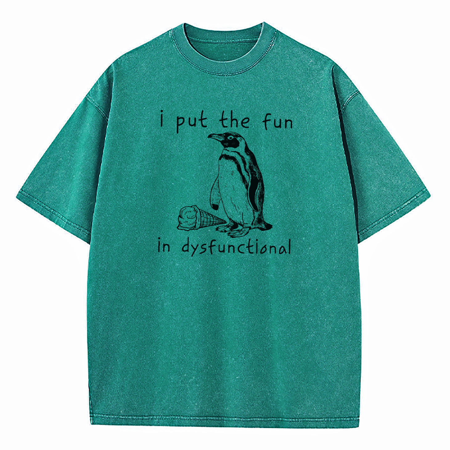 I Put The Fun In Dysfunctional Washed T-Shirt