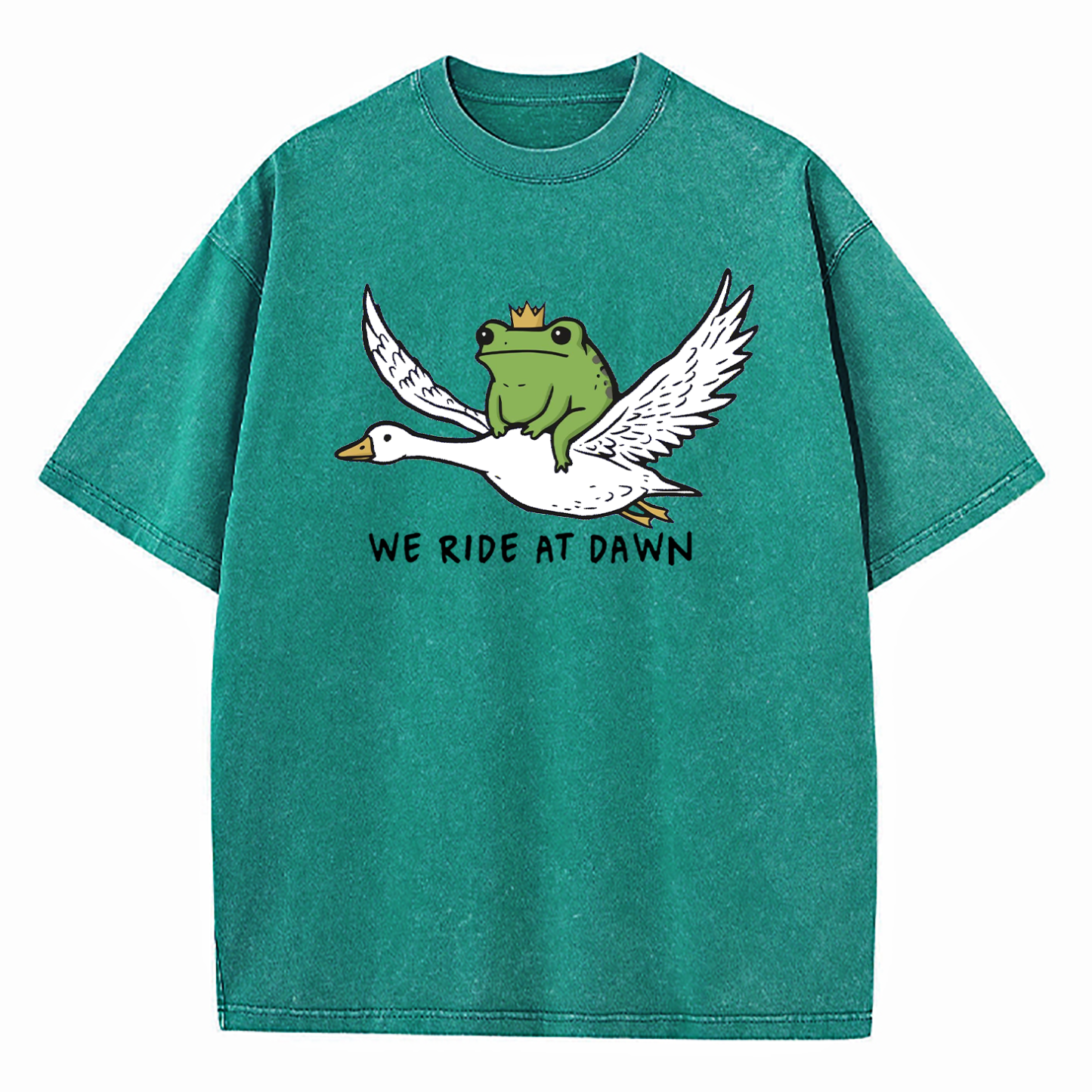 We Ride At Dawn Washed T-Shirt