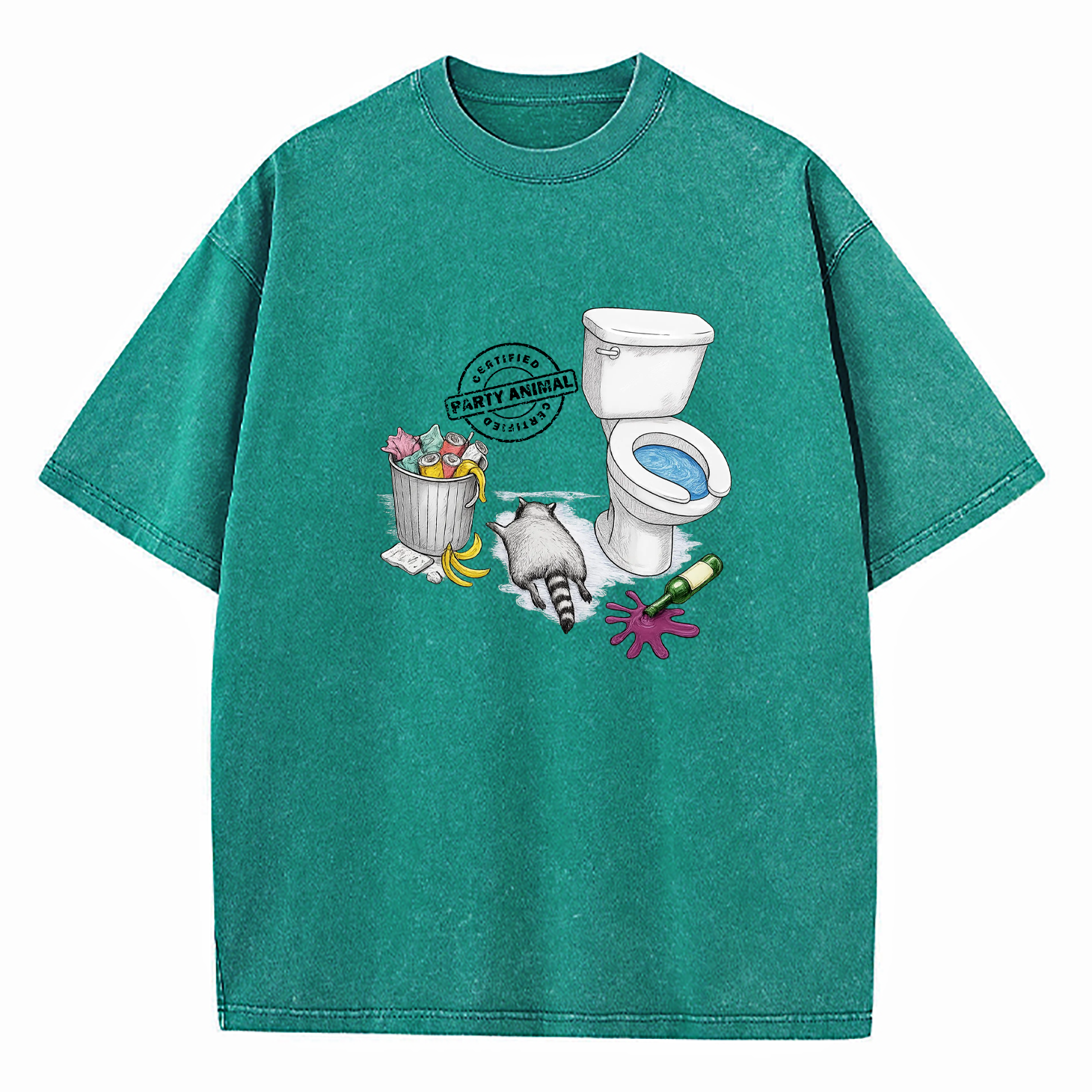 Certified Party Animal Washed T-Shirt