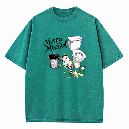 Merry Mischief Washed T-Shirt