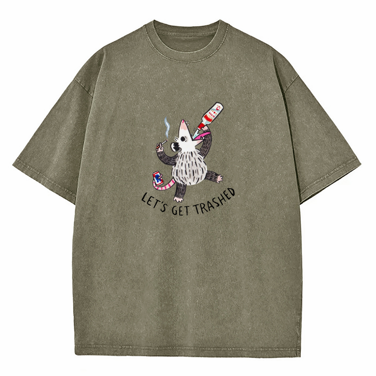 Let's Get Trashed Possum