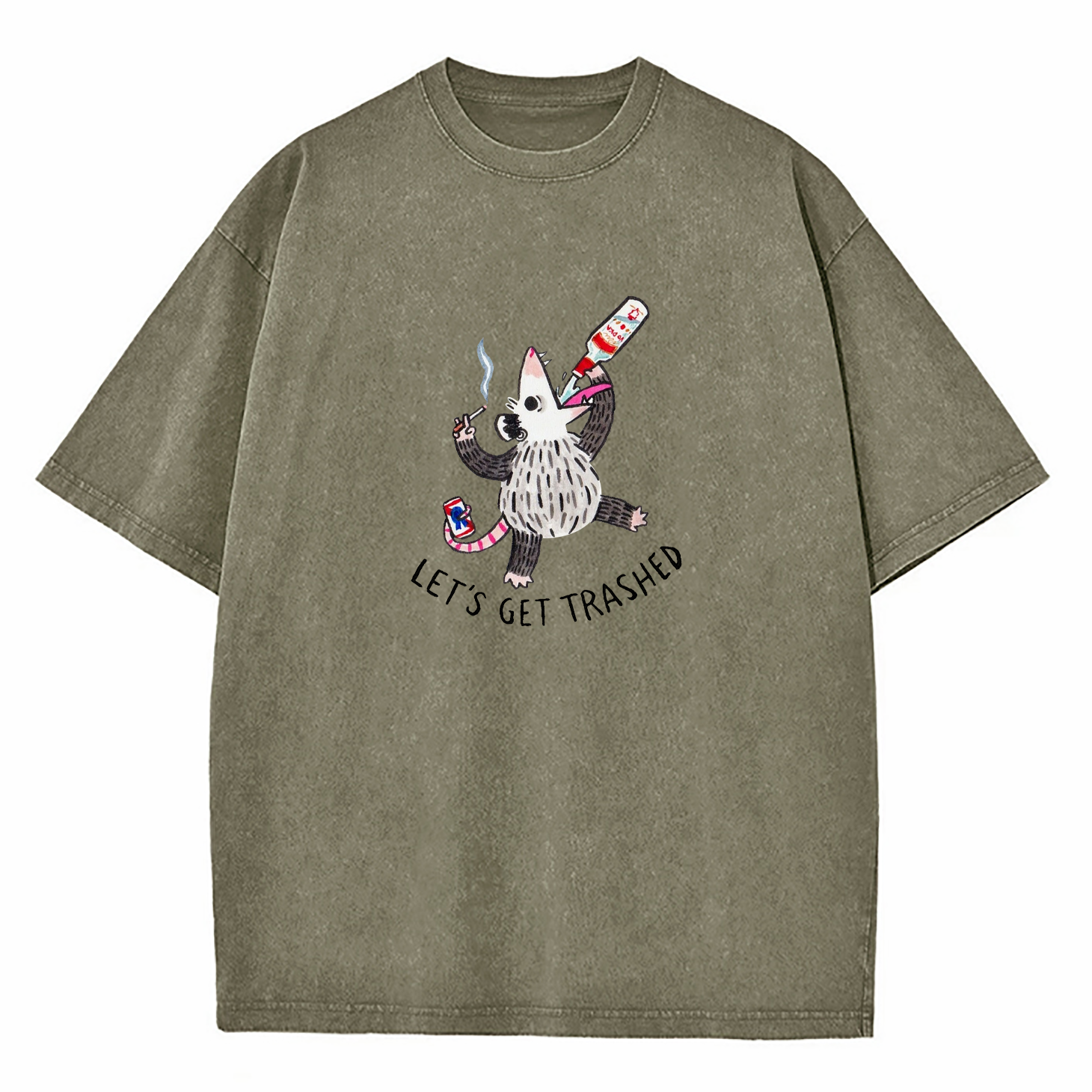 Let's Get Trashed Possum