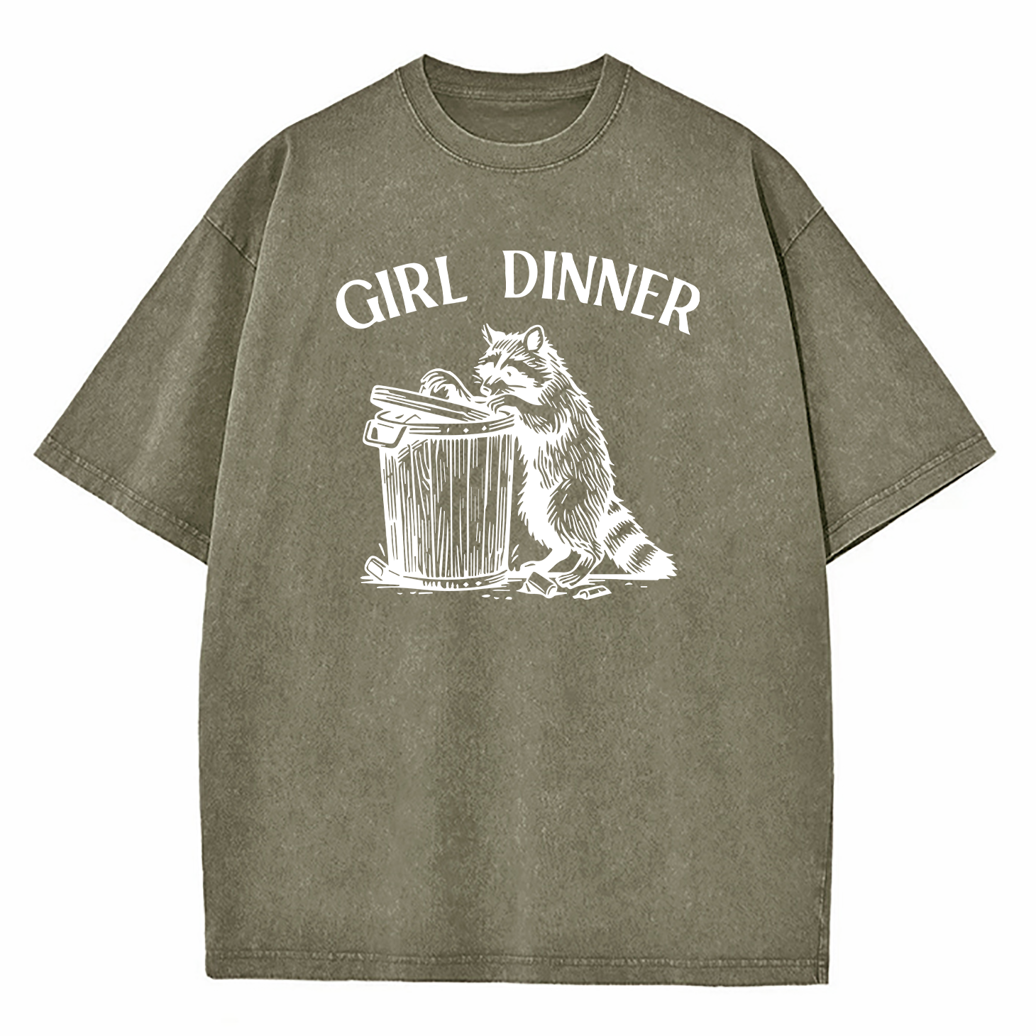 Girl Dinner Washed T-Shirt