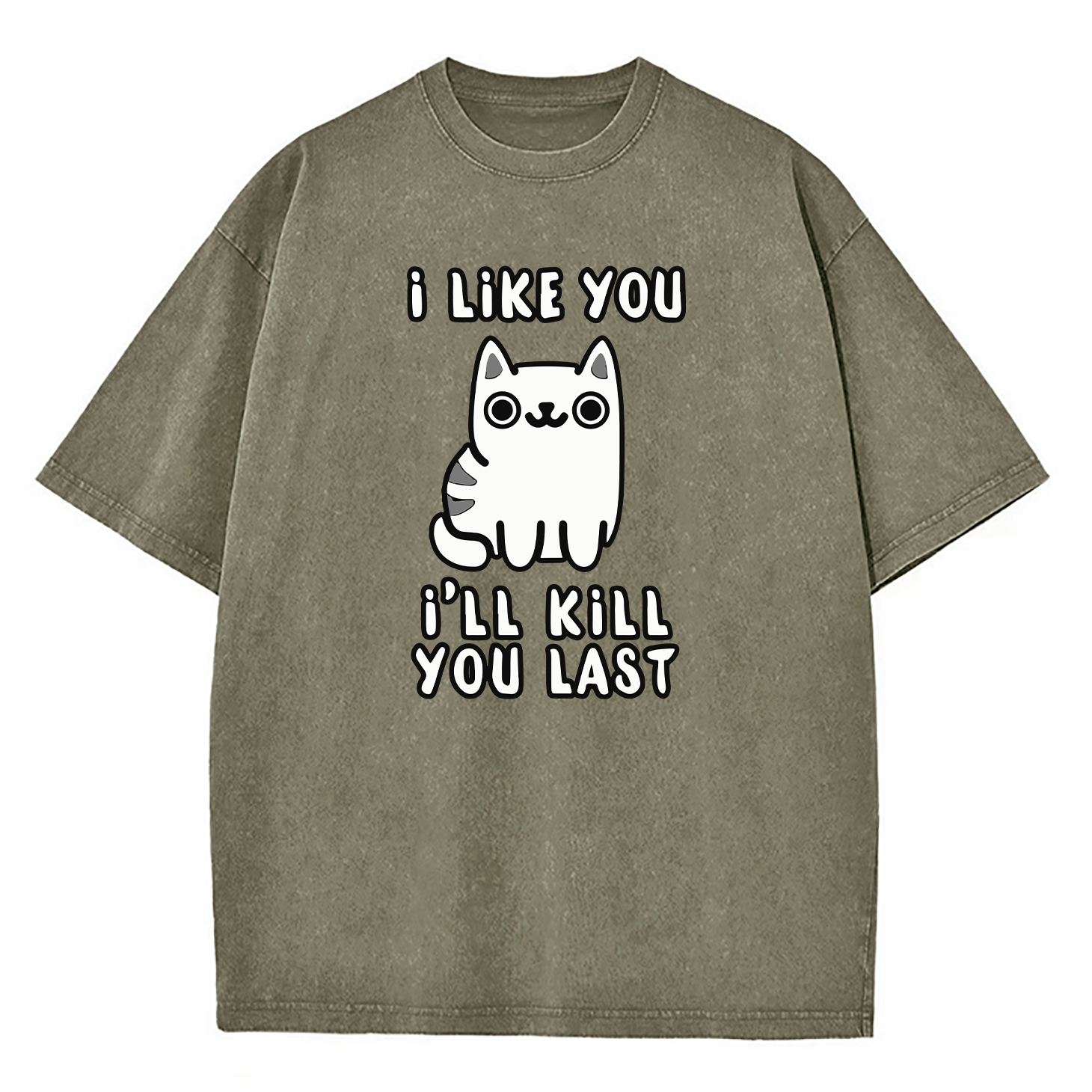 I Like You Ill Kill You Last Washed T-Shirt