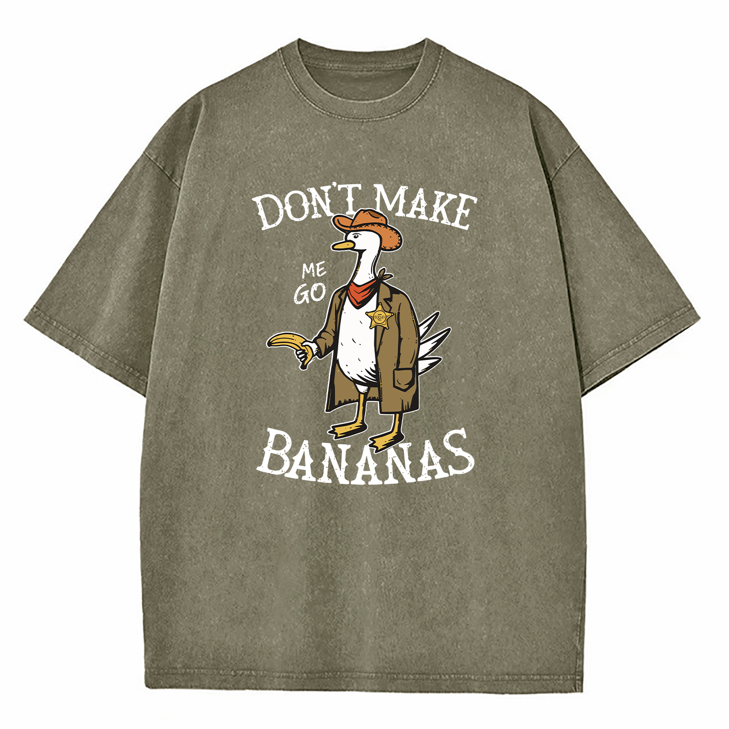 Don't Make Me Go Bananas Washed T-Shirt