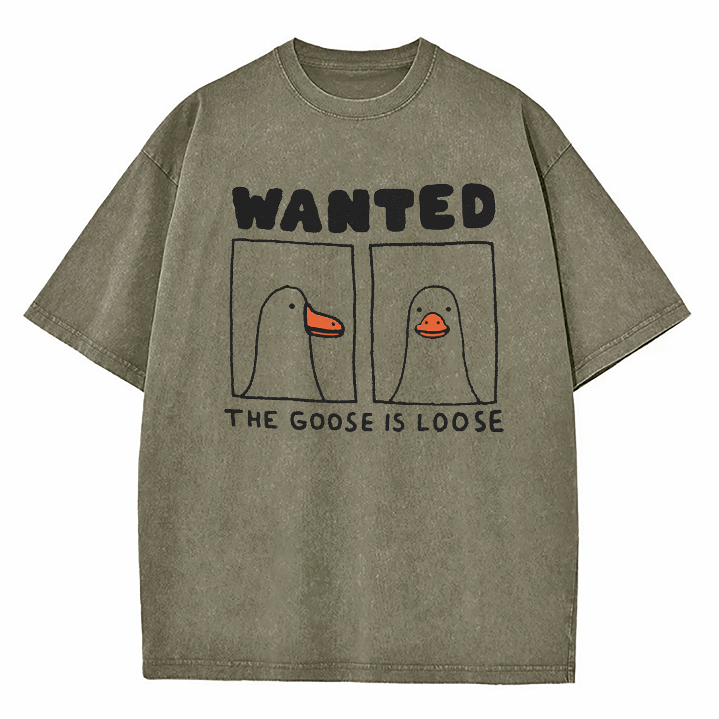 Goose Is Loose Washed T-Shirt