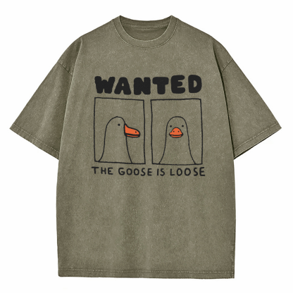 Goose Is Loose Washed T-Shirt