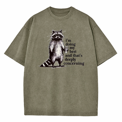 I’m Doing My Best Washed T-Shirt