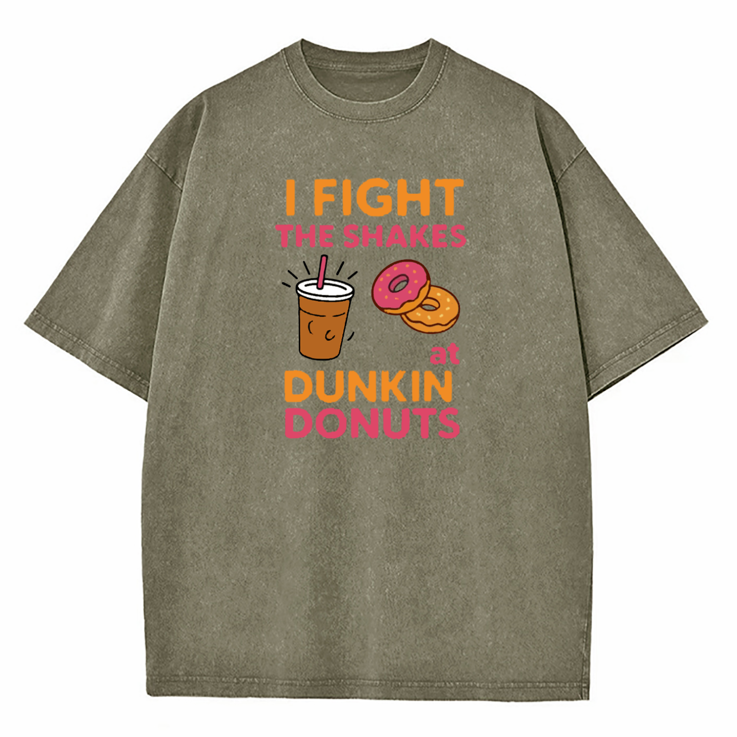 I Fight the Shakes Washed T-Shirt