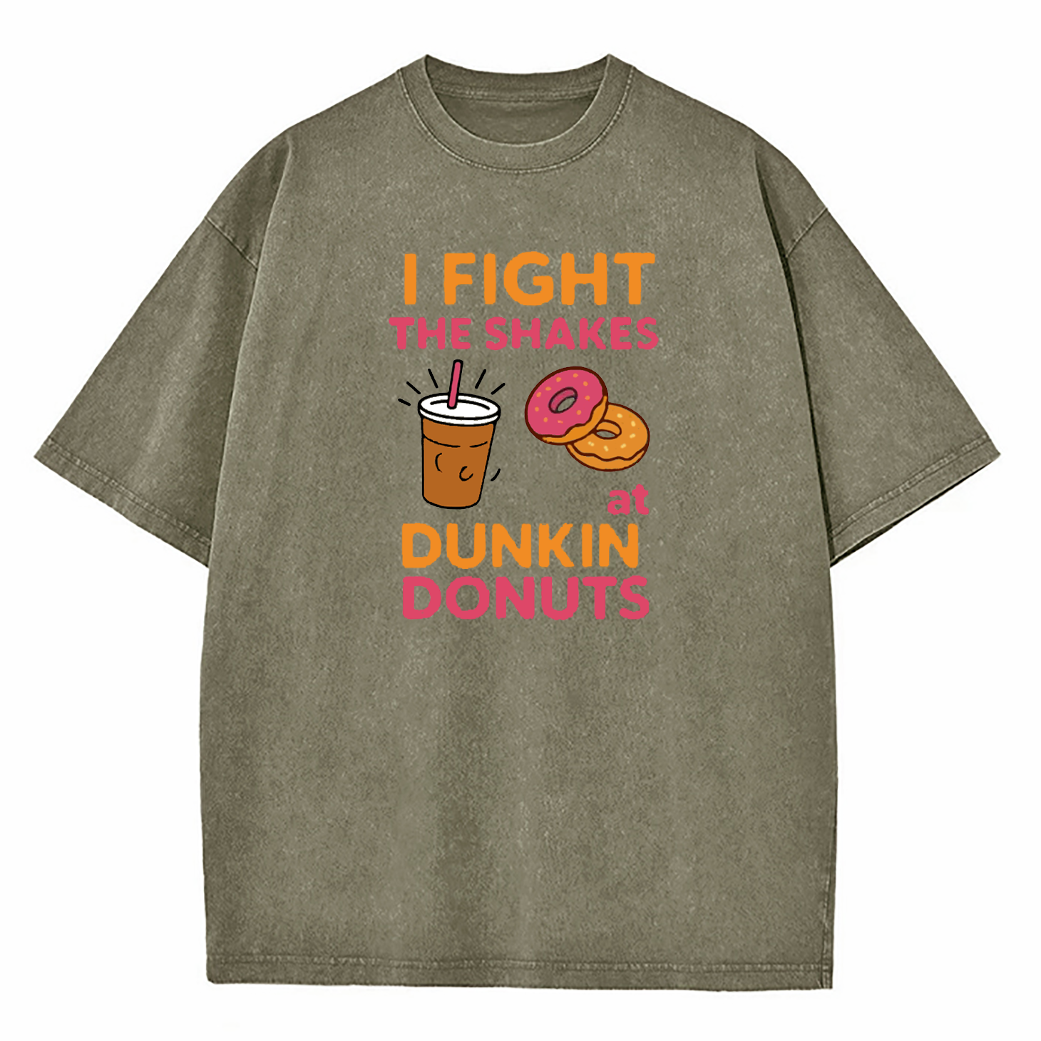 I Fight the Shakes Washed T-Shirt