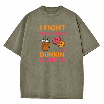 I Fight the Shakes Washed T-Shirt