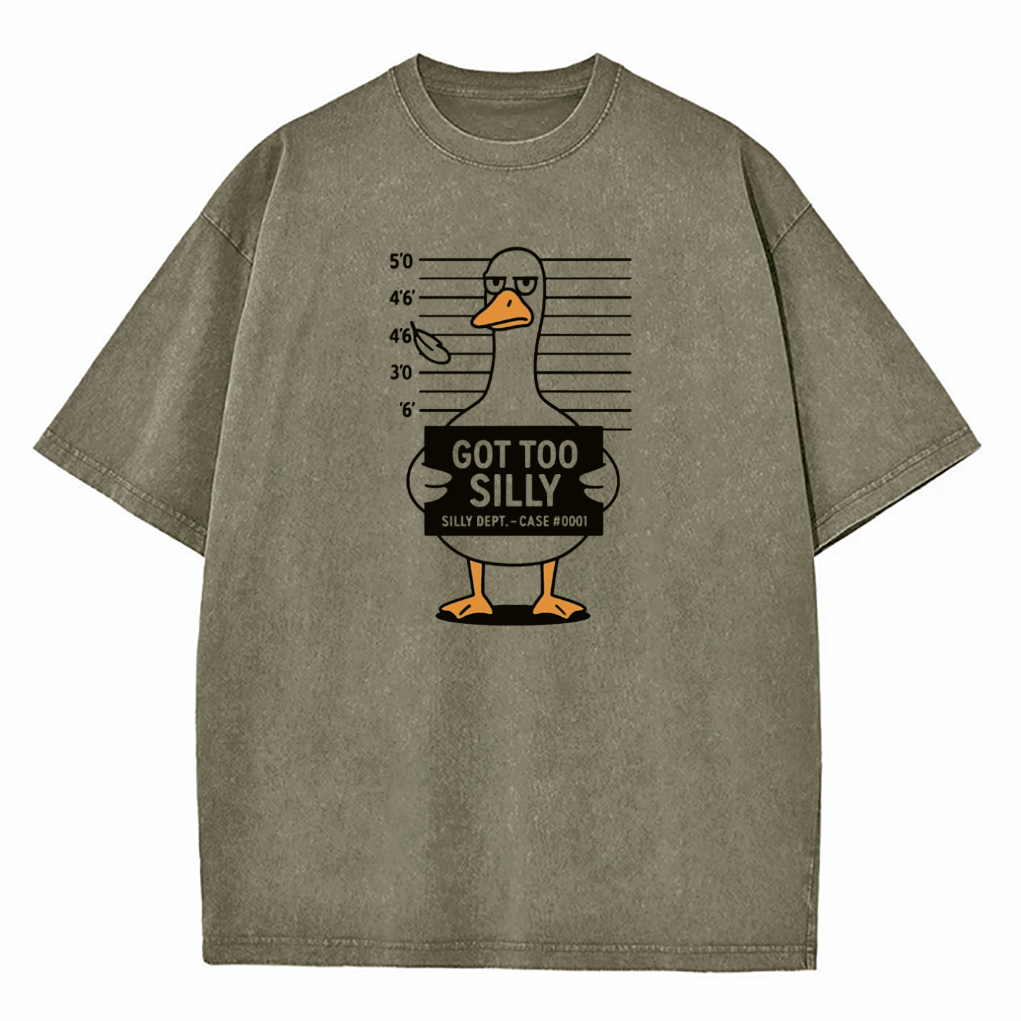 Got Too Silly Washed T-Shirt