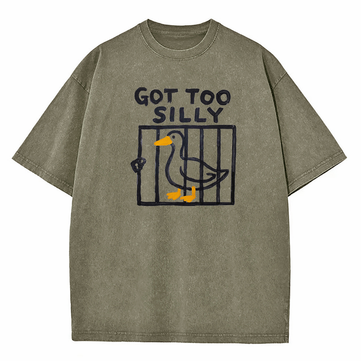 Got Too Silly Washed T-Shirt