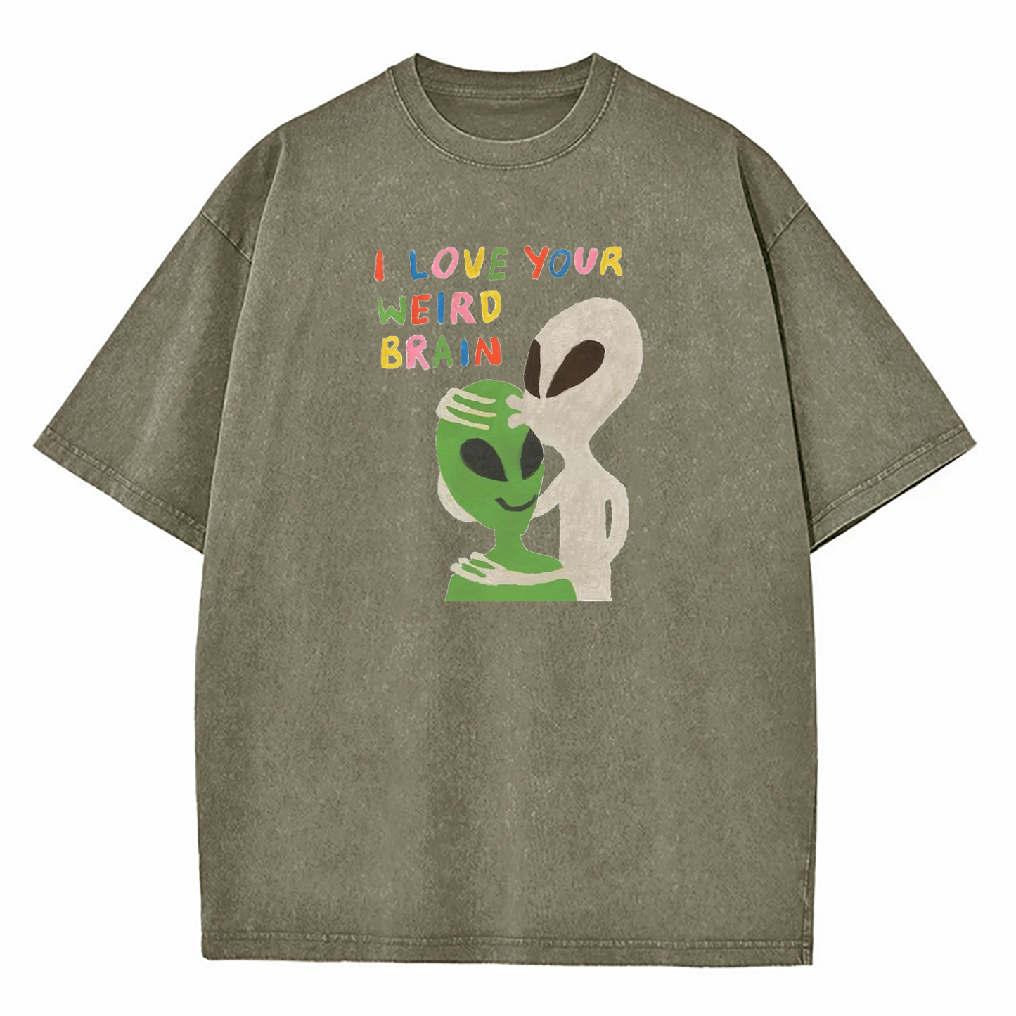 I Love Your Weird Brain Washed T-Shirt