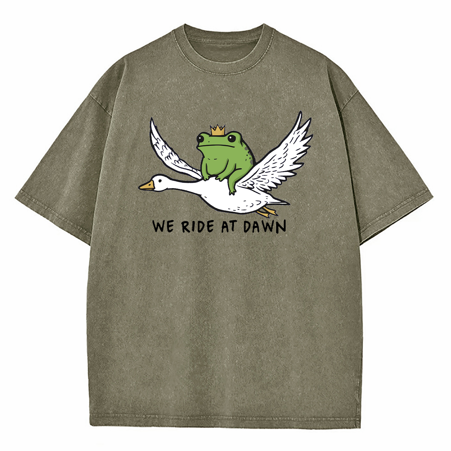 We Ride At Dawn Washed T-Shirt