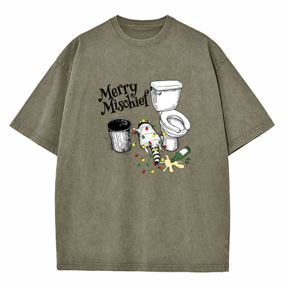 Merry Mischief Washed T-Shirt