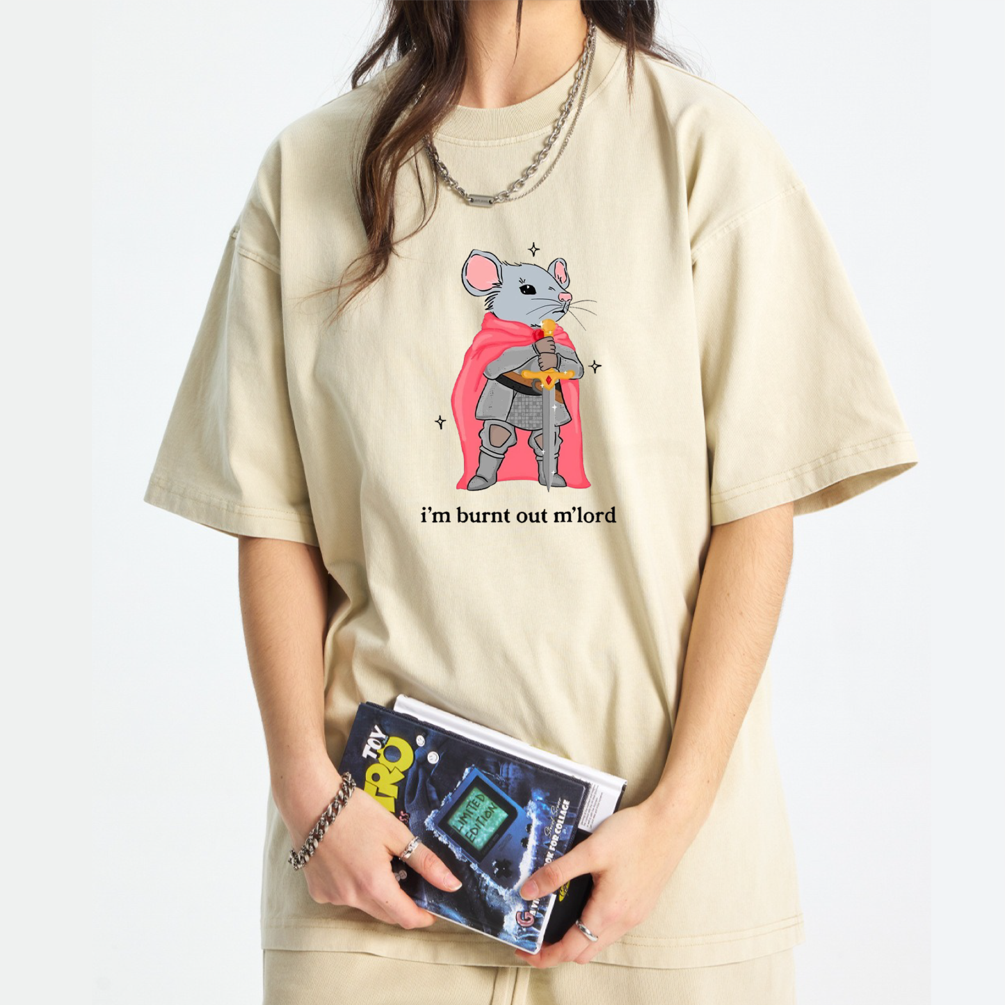 I'm Burnt Out M'lord Washed T-Shirt