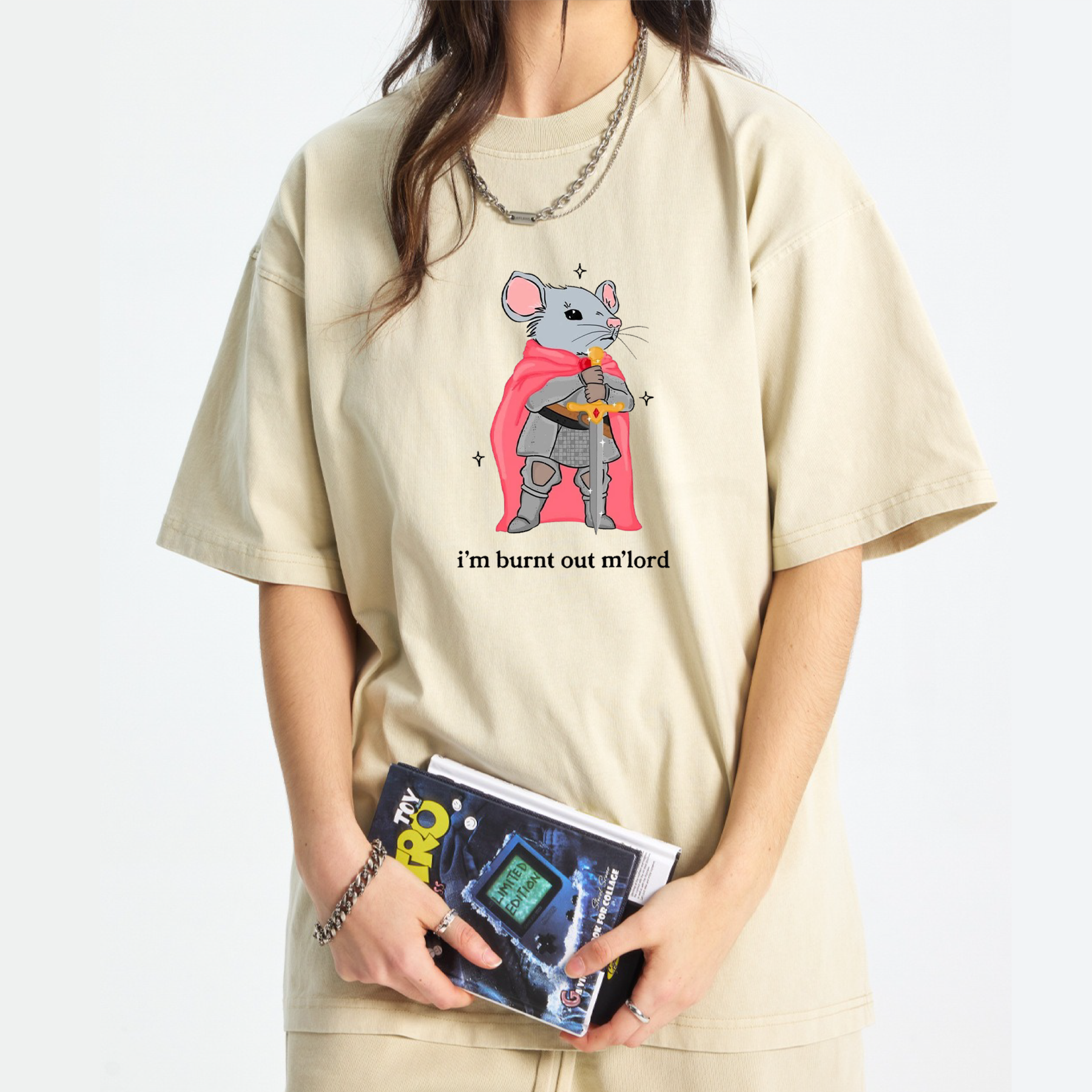 I'm Burnt Out M'lord Washed T-Shirt