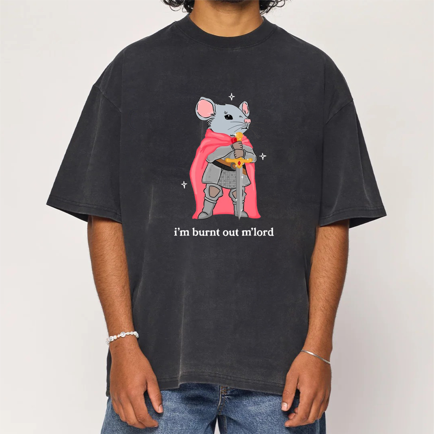 I'm Burnt Out M'lord Washed T-Shirt